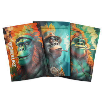 Puffin Primates Z-Lock Stash Bags (Large)
