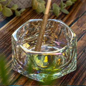 Glass Ashtray (Zamnesia)