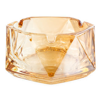 Gold Glass Ashtray (Zamnesia)