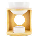 Essential Oil Burner Bamboo Stand