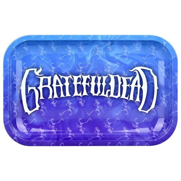 Metal Rolling Tray With Lid Medium (Grateful Dead x Pulsar)