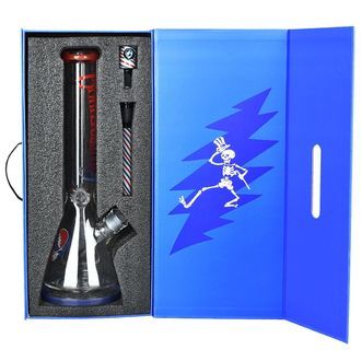 Glass Beaker Bong Liberty (Grateful Dead x Pulsar)