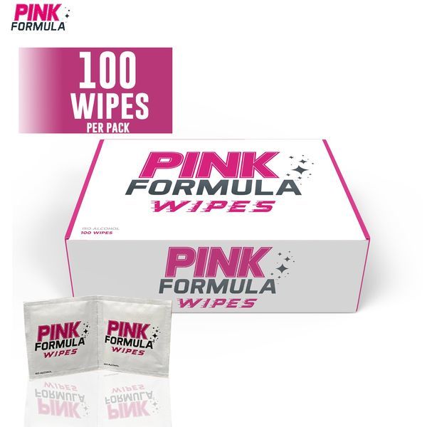 Isopropyl Wipes – 100pcs (Pink Formula)