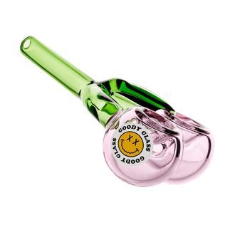 Lucky Cherry Glass Pipe (Goody Glass)