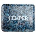 Luxe Marble Rolling Tray Black/Blue (Hemper)