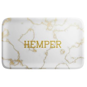 Luxe Marble Rolling Tray White (Hemper)