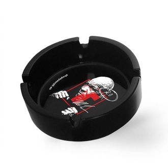 Black Glass Ashtray (TYSON 2.0)