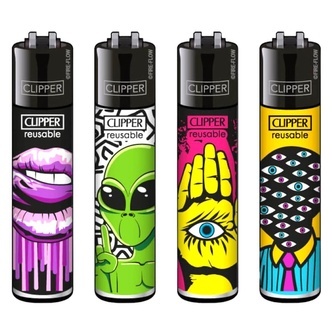 Lighter Clipper Love Martians