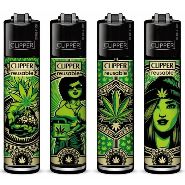 Classic Grass Art Lighter (Clipper)