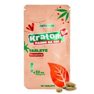 Kratom Microdosing Tablets - Maeng Da Red (Zamnesia)