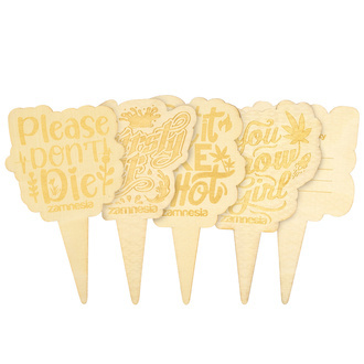 Wooden Pot Markers (Zamnesia)