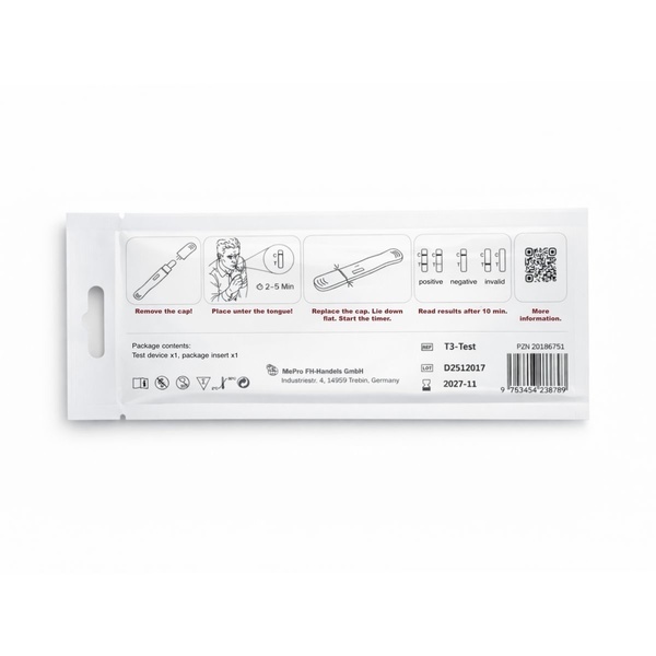 RauschRadar® cannabis saliva test (3.5 ng/ml)