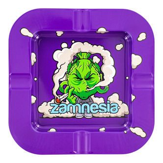 Budhead Square Metal Ashtray (Zamnesia)