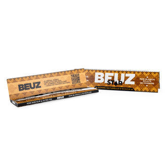 Unbleached Hemp King Size Slim Rolling Papers (BEUZ)