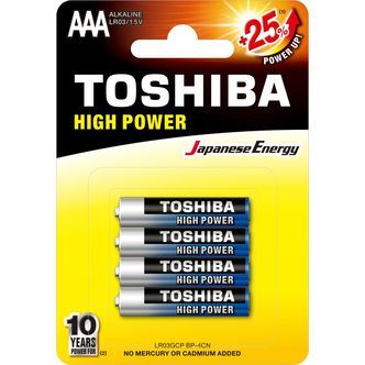 Alkaline AAA Battery (TOSHIBA)