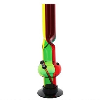 Acrylic Bong Rasta Twist