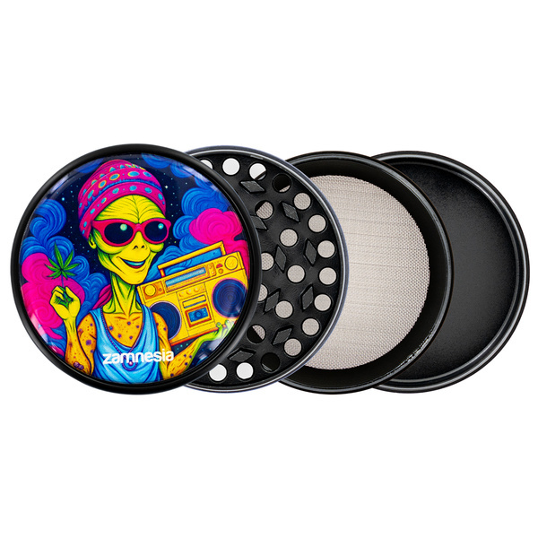 Area 420 Metal Grinder Collection (Zamnesia) - 4-Part Ø63mm