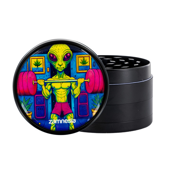 Area 420 Metal Grinder Collection (Zamnesia) - 4-Part Ø63mm