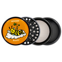 Puff Pals Metal Grinder Collection (Zamnesia) - 4-Part Ø63mm