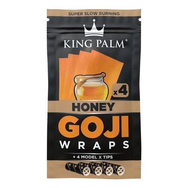 Goji Wraps & Filter Tips 4pc (King Palm)