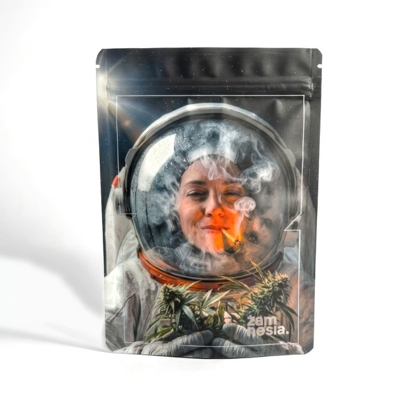 Cosmic Flower Power Z-Lock Stash Bag (Large)