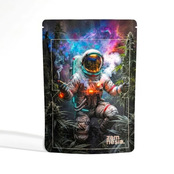 Cosmic Flower Power Z-Lock Stash Bag (Large)