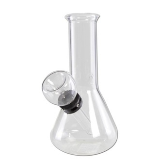 Mini Glass Bong (Near Dark)