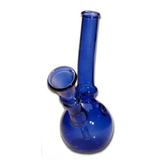 Blue Glass Bong