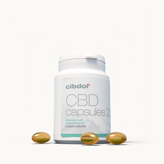CBD Softgels 5% 500mg (Cibdol)
