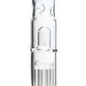 Glass Herb And Oil Bong Black Leaf