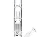 Black Leaf Glass Percolator Icebong with Dome Diffusor