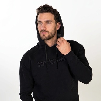 Zamnesia Embroidered Hoodie | Black