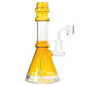 Glass Oil Bong Shower Head (Blaze Glass)