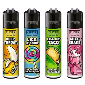 Lighter Porn Slogan (Clipper)