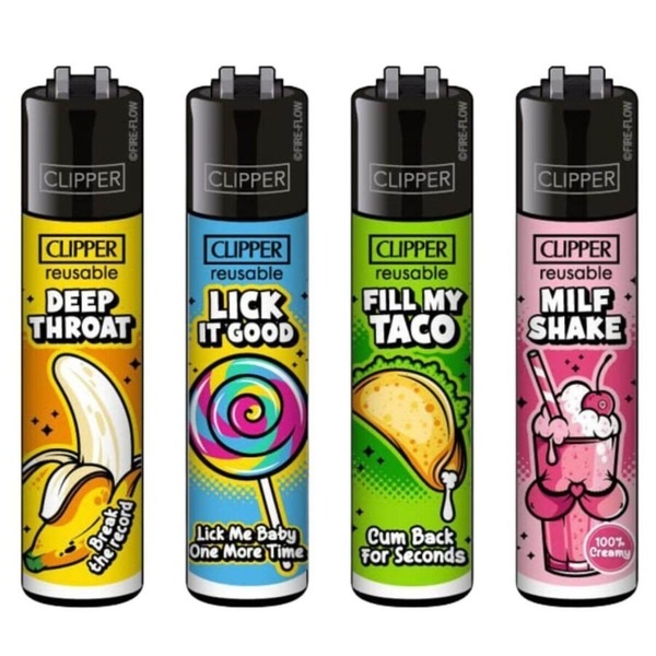 Lighter Porn Slogan (Clipper)