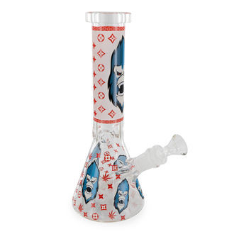 Glow in the Dark Gorilla Triple Thick Bong