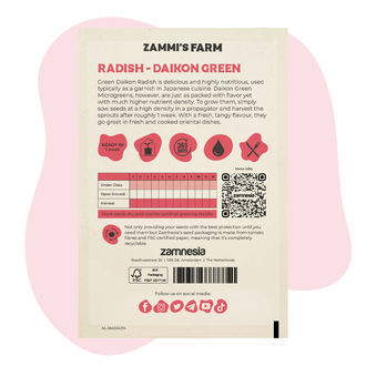 Microgreens Radish - Daikon Green (Raphanus sativus) Seeds