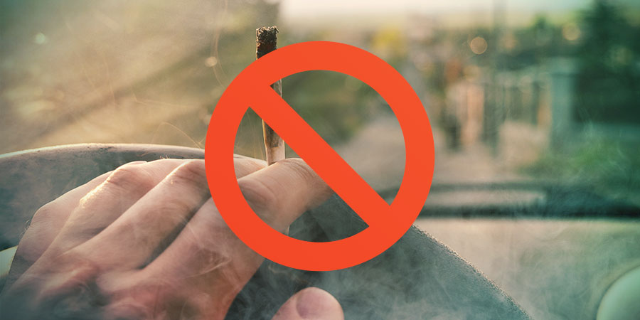 Smoking in car