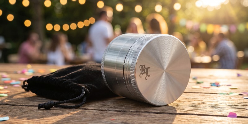 Black Leaf XXL Metal Grinder