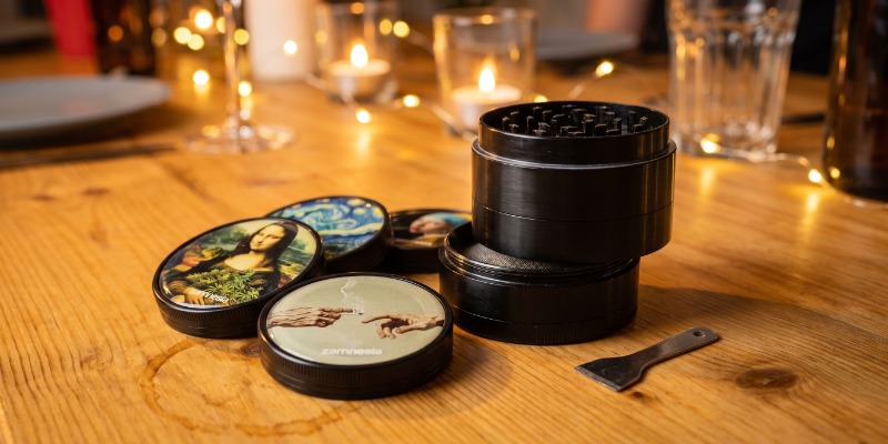 Zamnesia High Art Metal Grinder Collection