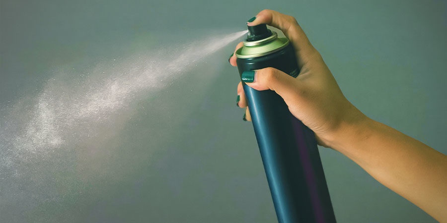 Cannabis Contaminants: Hairspray