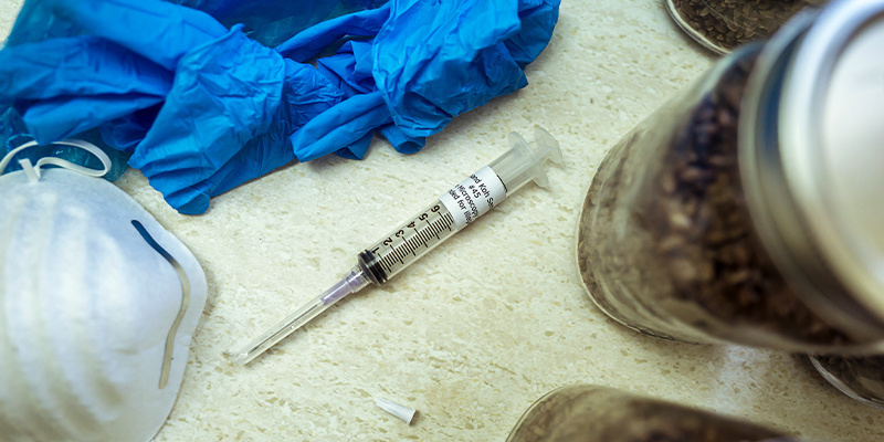 Why you need a spore syringe to make liquid culture