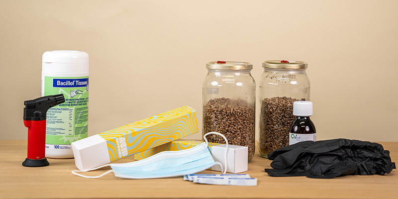 Equipment and materials for using liquid culture