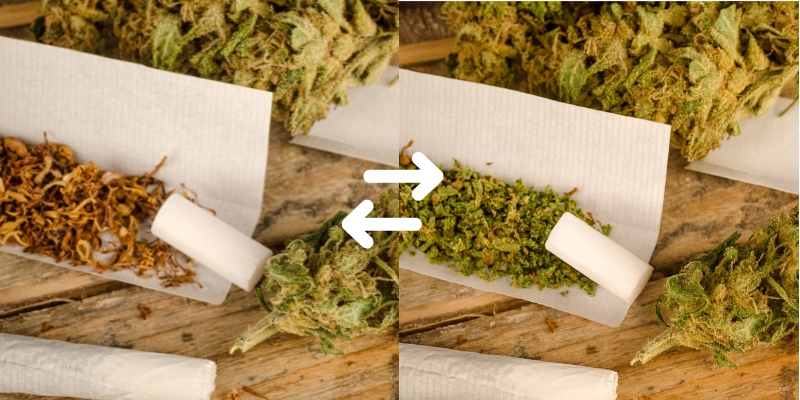 Why switch from tobacco in your spliffs?