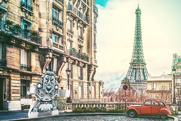 Zammi in Paris