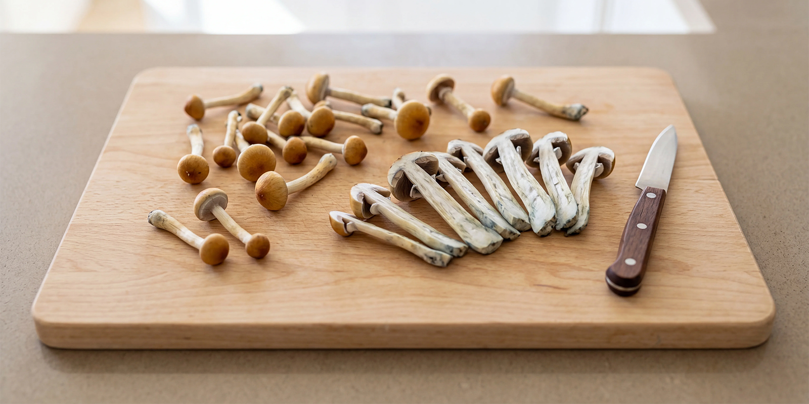 How to cut large or thick mushrooms before drying How to cut large or thick mushrooms before drying