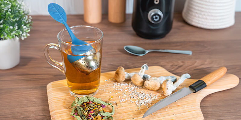 Drinking Magic Mushroom Tea