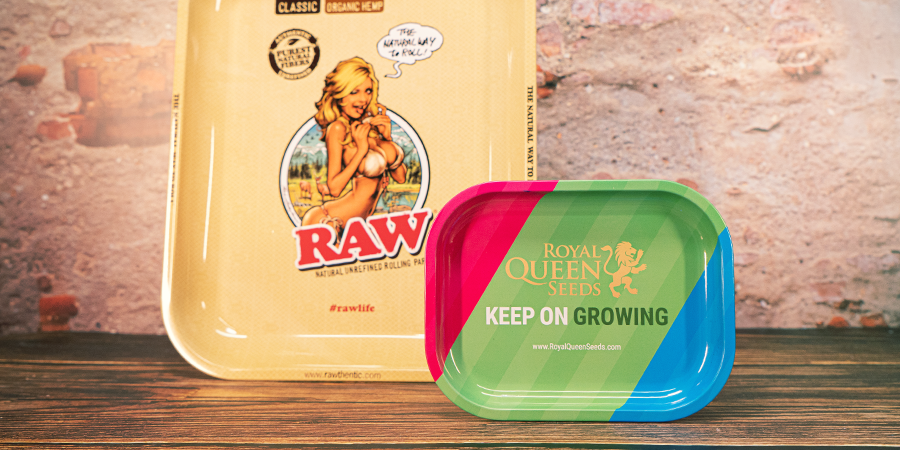 Plastic And Metal Rolling Trays Plastic And Metal Rolling Trays