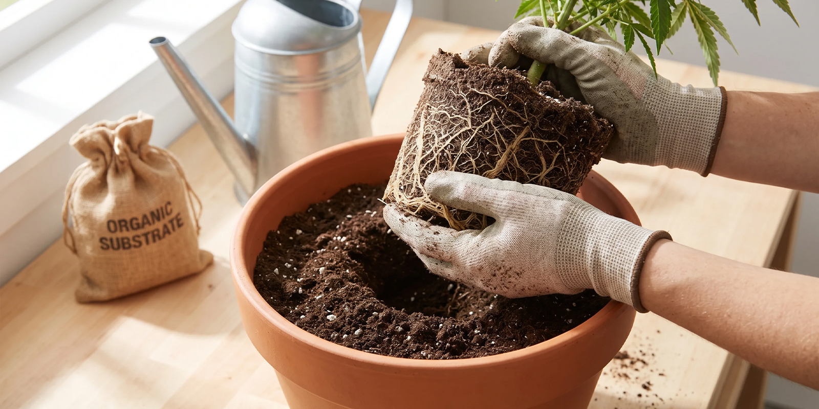 How to transplant cannabis: step by step