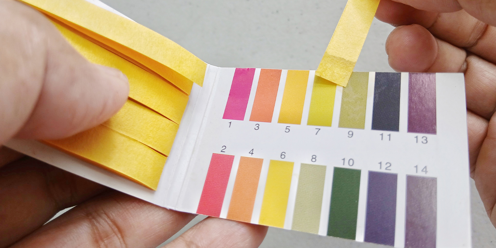pH test strips